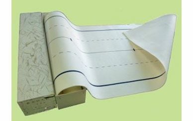 半切サイズ 白 2・4行用